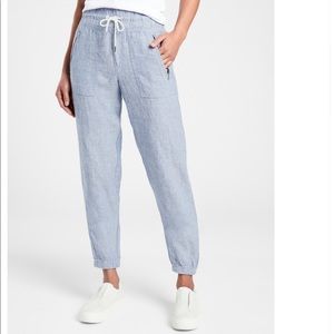 Athleta Cabo Linen Joggers